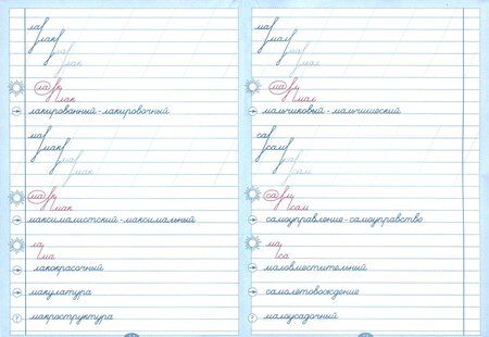 Фотография книги "Л. Тарасова: Русский язык. Тренажер по исправлению почерка. Тетрадь № 5. Для начальной школы. ФГОС"