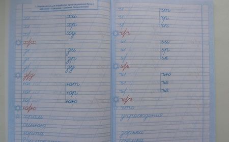 Фотография книги "Л. Тарасова: Тренажёр по исправлению почерка. Тетрадь №1. Русский язык. ФГОС"