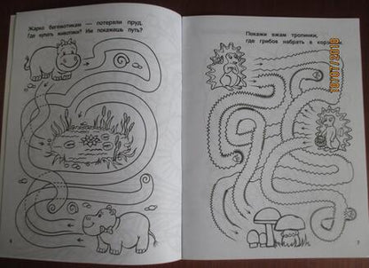 Фотография книги "Лабиринты-бродилки: 3+"