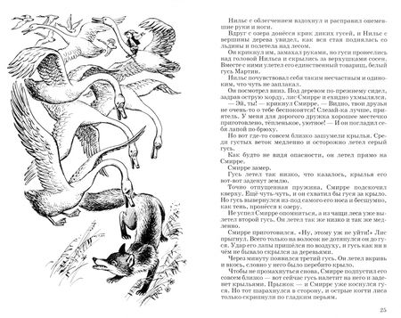 Фотография книги "Лагерлеф: Чудесное путешествие Нильса с дикими гусями"