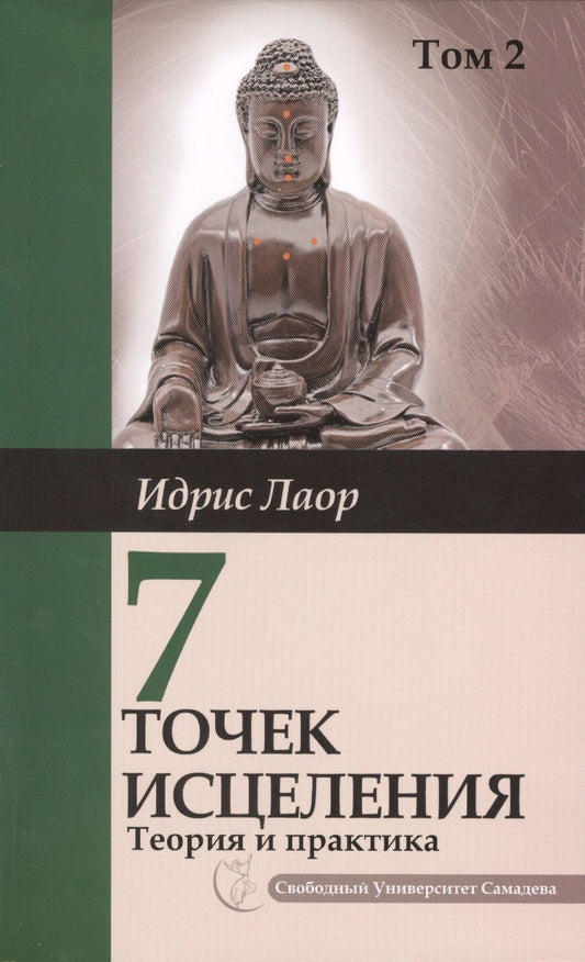 Обложка книги "Лаор: Семь точек исцеления.  Ускоренные протоколы и схемы мышления. Т. 2. Нейроэнергетич. терапия Самадева"