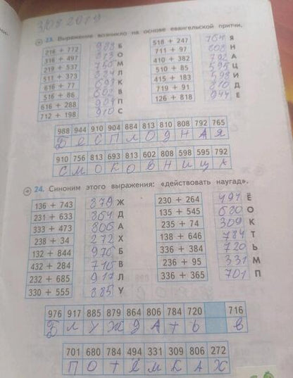 Фотография книги "Лариса Чурсина: Тренажёр по математике. 3-4 классы. Сложение, вычитание, умножение, деление. ФГОС"