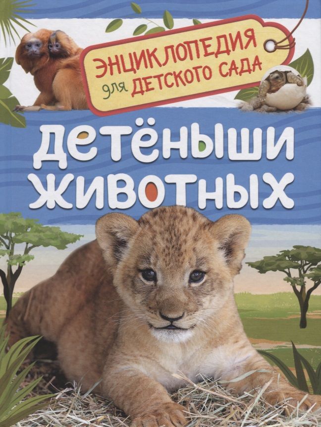 Обложка книги "Лариса Клюшник: Детеныши животных"