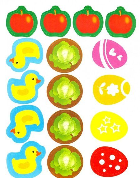 Фотография книги "Лариса Маврина: Наклейки для самых маленьких. Выпуск 1. Курочка"