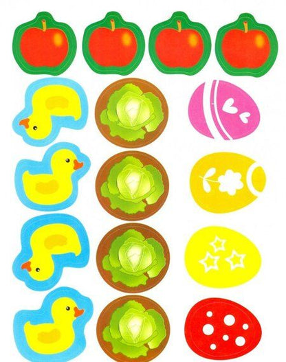 Фотография книги "Лариса Маврина: Наклейки для самых маленьких. Выпуск 1. Курочка"