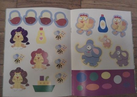 Фотография книги "Лариса Маврина: Наклейки для самых маленьких. Выпуск 2. Слоник"