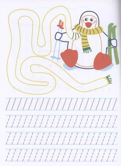 Фотография книги "Лариса Маврина: Прописи. Рабочая тетрадь.Палочки, крючочки и петельки."