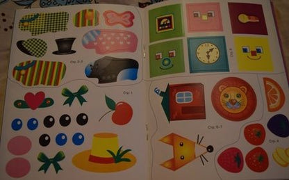 Фотография книги "Лариса Маврина: Развивающая книжка с наклейками. Развиваем фантазию"