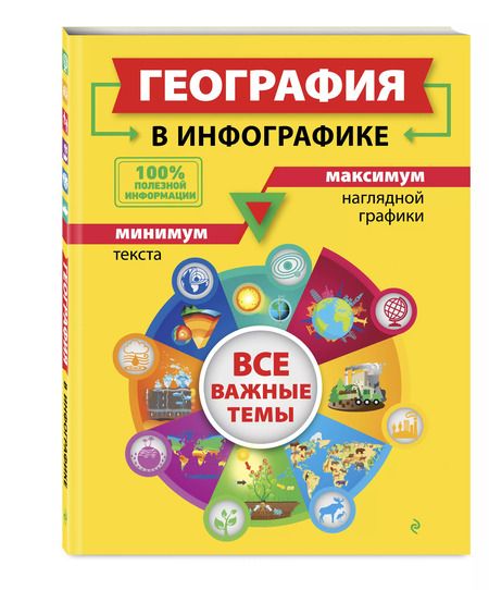 Фотография книги "Лариса Смирнова: География в инфографике"