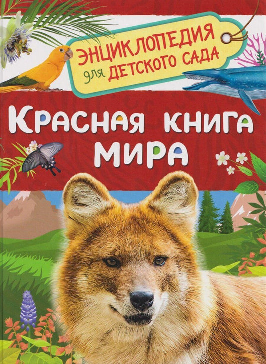 Обложка книги "Лариса Владимировна: Красная книга мира. Энциклопедия для детского сада"