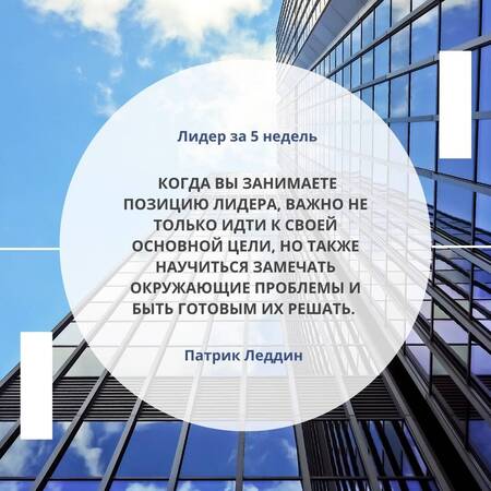 Фотография книги "Леддин: Лидер за 5 недель. Подробный и четкий план как повести за собой"
