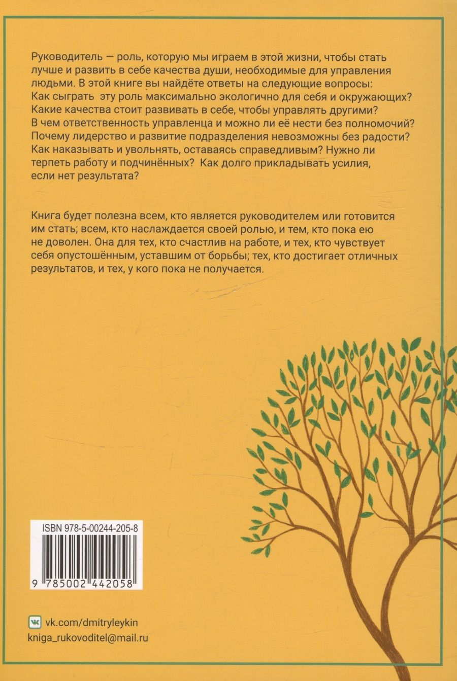 Обложка книги "Лейкин Дмитрий: Руководитель"