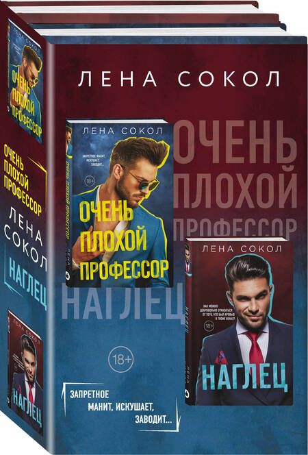Фотография книги "Лена Сокол: Очень плохой профессор. Наглец (комплект из 2 книг)"