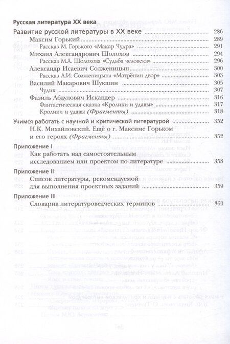 Фотография книги "Ленвладовна, Владимирович, Николаевна: Литература. 9 класс. Учебник. В двух частях. Часть 2"