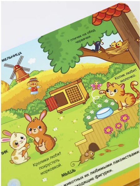 Фотография книги "Липучки. Кто живёт на ферме?"