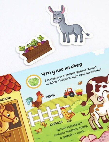 Фотография книги "Липучки. Кто живёт на ферме?"