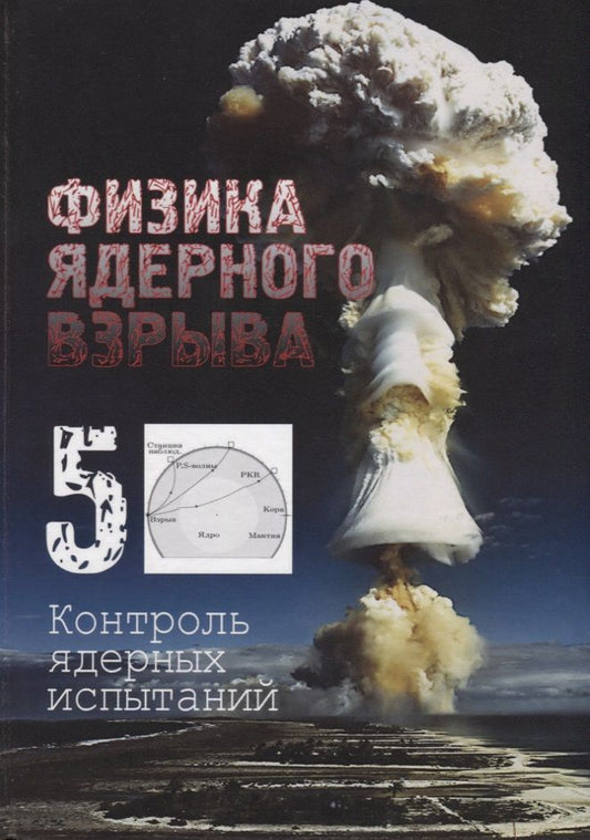 Обложка книги "Лоборев: Физика ядерного взрыва. Том 5. Контроль ядерных испытаний"