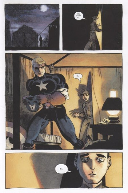 Фотография книги "Лоэб: Капитан Америка: Скорбь"