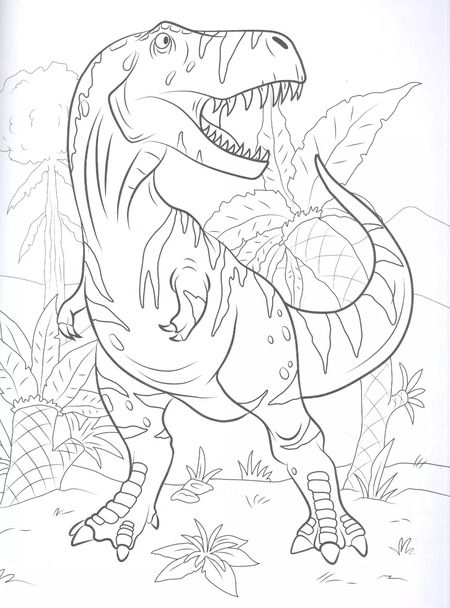 Фотография книги "Лучшая раскраска! Динозавры"