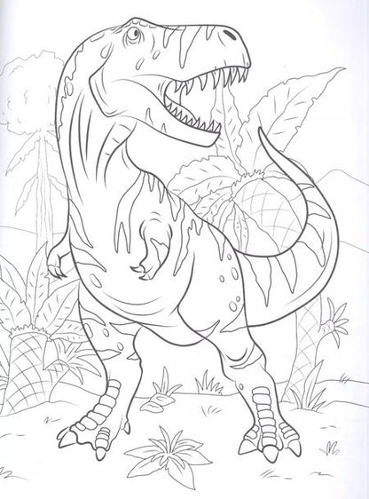 Фотография книги "Лучшая раскраска! Динозавры"