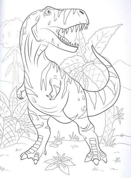 Фотография книги "Лучшая раскраска! Динозавры"