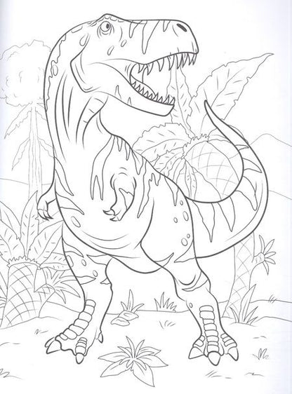 Фотография книги "Лучшая раскраска! Динозавры"