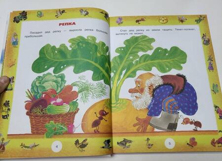 Фотография книги "Лучшие русские народные сказки детям"