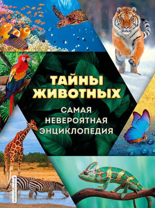 Обложка книги "Лукашанец, Мазур, Ивинская: Тайны животных. Самая невероятная энциклопедия"
