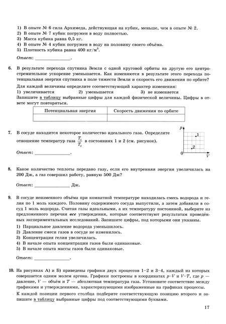 Фотография книги "Лукашева, Чистякова: ЕГЭ-2024. Физика. 15 вариантов. Типовые варианты экзаменационных заданий"