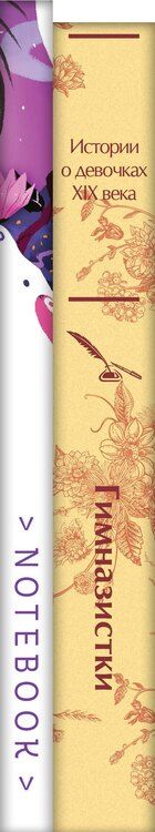 Фотография книги "Лухманова, Новицкая, Чарская: Подарочный набор для девочки (книга "Гимназистки. Истории о девочках XIX века, шоппер и блокнот "Ночь нежна")"
