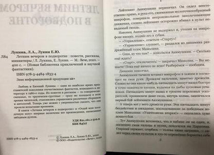 Фотография книги "Лукин, Лукина: Летним вечером в подворотне"