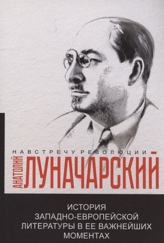 Обложка книги "Луначарский: История западно-европейской литературы в ее важнейших моментах"