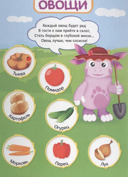 Фотография книги "Лунтик. ЦК 5 Разворота. Первые знания"