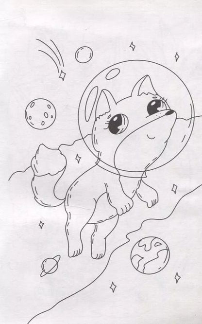 Фотография книги "ЛЮБИМАЯ РАСКРАСКА эконом А4. НЯШКИ"