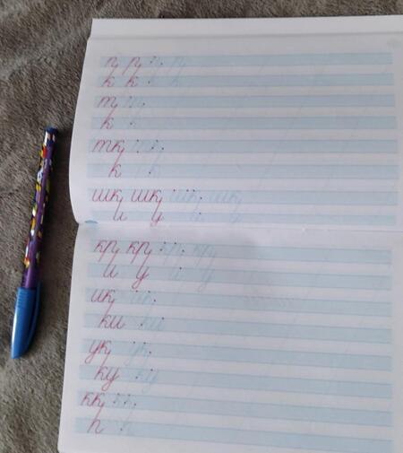 Фотография книги "Любовь Тарасова: Коррекция почерка первоклассника. 1 часть"