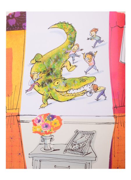 Фотография книги "Лючия Панциери: Добрый крокодил"