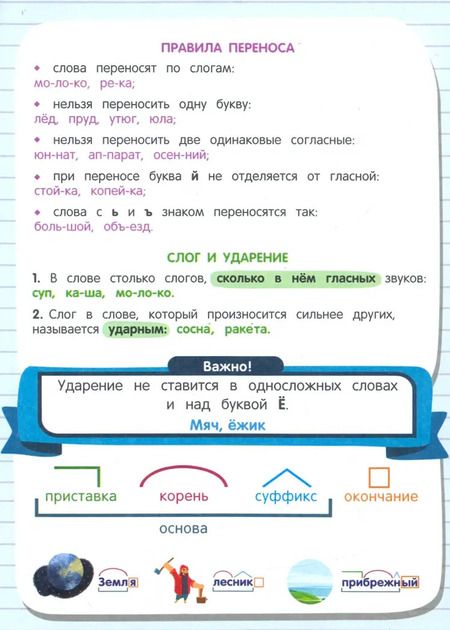 Фотография книги "Людмила Доманская: Русский язык. Тетрадь-шпаргалка"