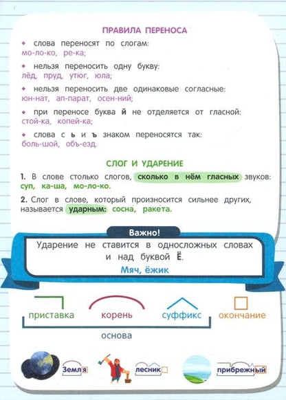 Фотография книги "Людмила Доманская: Русский язык. Тетрадь-шпаргалка"