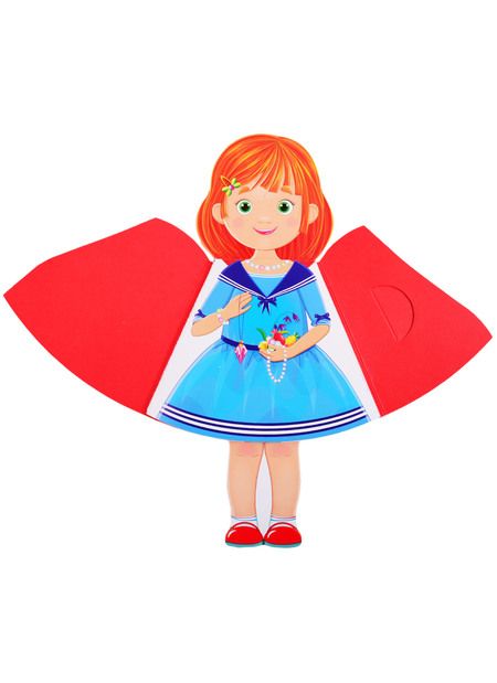 Фотография книги "Людмила Громова: Когда я вырасту, то стану… Книжка-кукла"