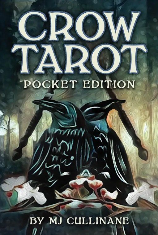 Обложка книги "М. Куллинэйн: CROW TAROT POCKET EDITION (78 карт+инструкция)"