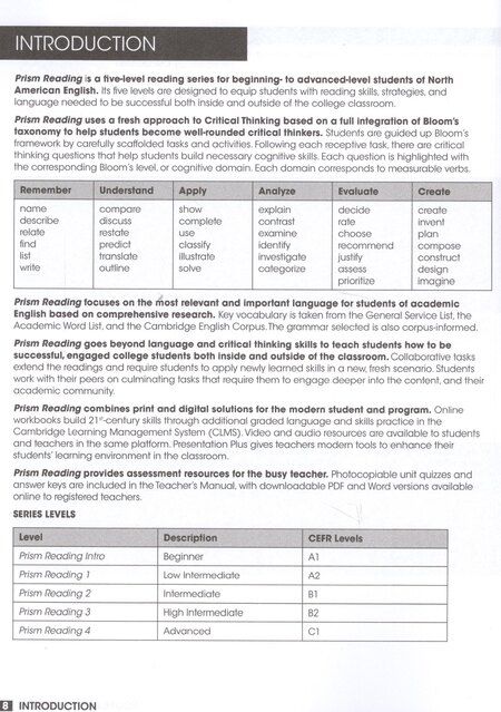 Фотография книги "М. Льюис: Prism Reading. Level 1. Teacher's Manual"