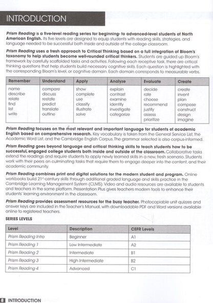 Фотография книги "М. Льюис: Prism Reading. Level 1. Teacher's Manual"