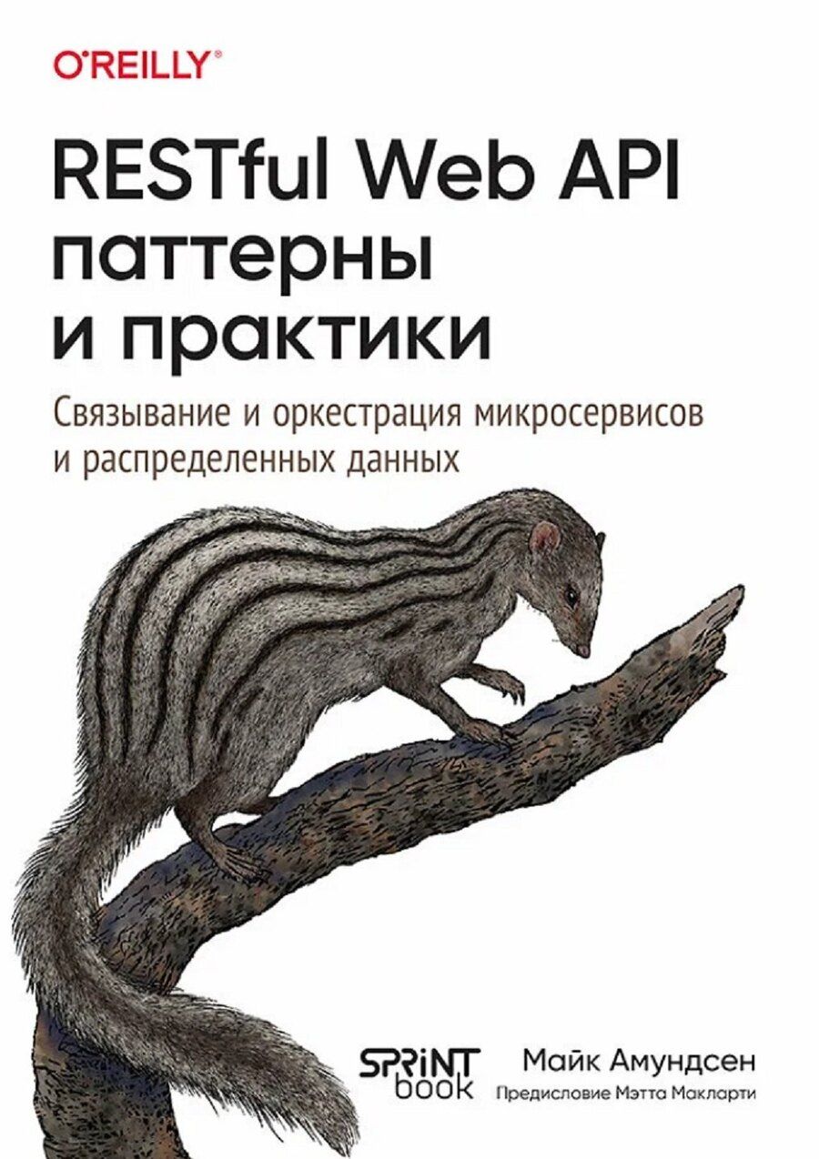 Обложка книги "Майк Амундсен: RESTful Web API паттерны и практики"