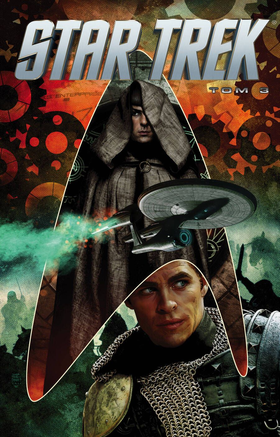 Обложка книги "Майк Джонсон: Star Trek. Том 3"