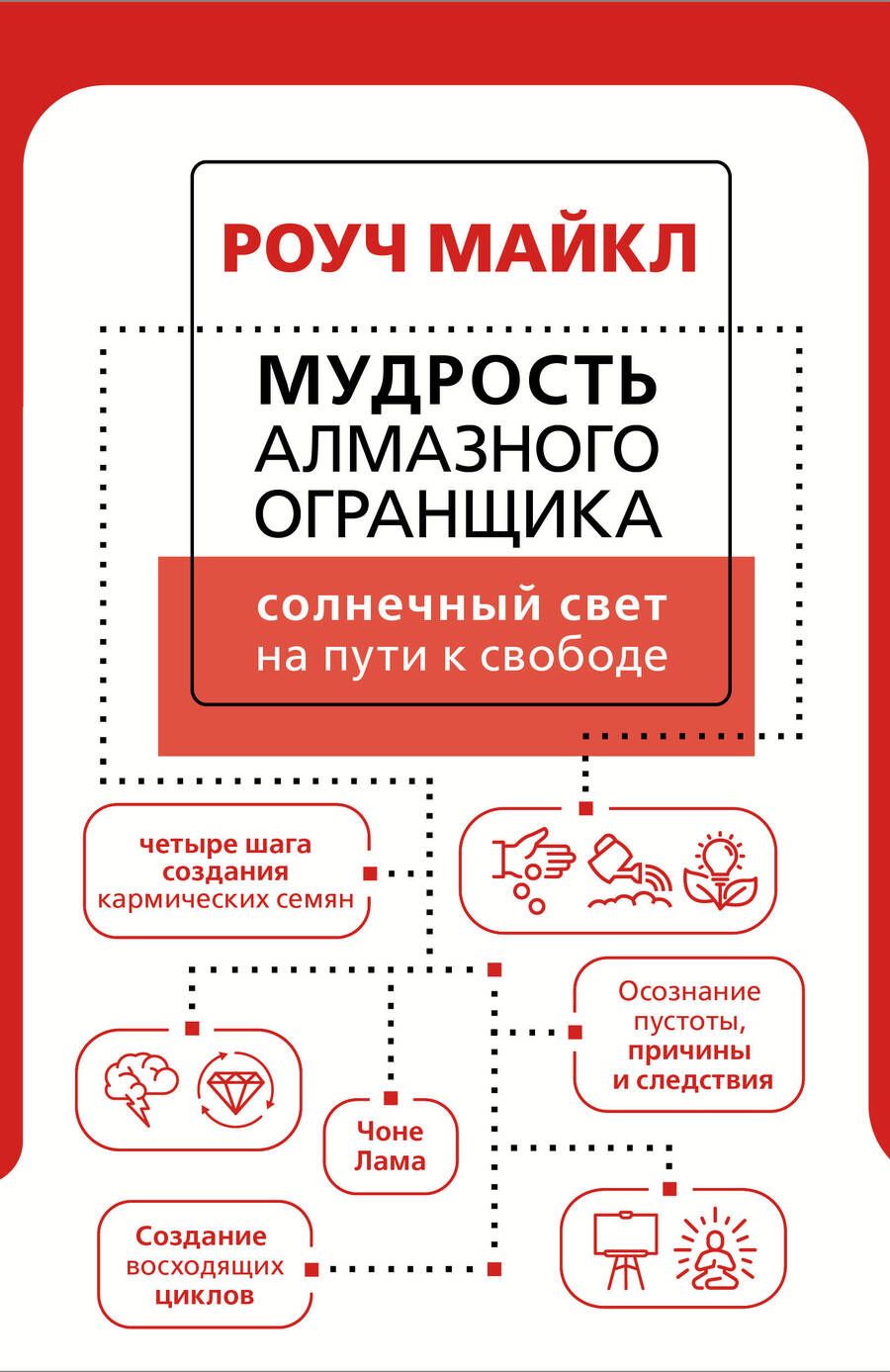Обложка книги "Майкл Роуч: Мудрость Алмазного Огранщика: солнечный свет на пути к свободе"