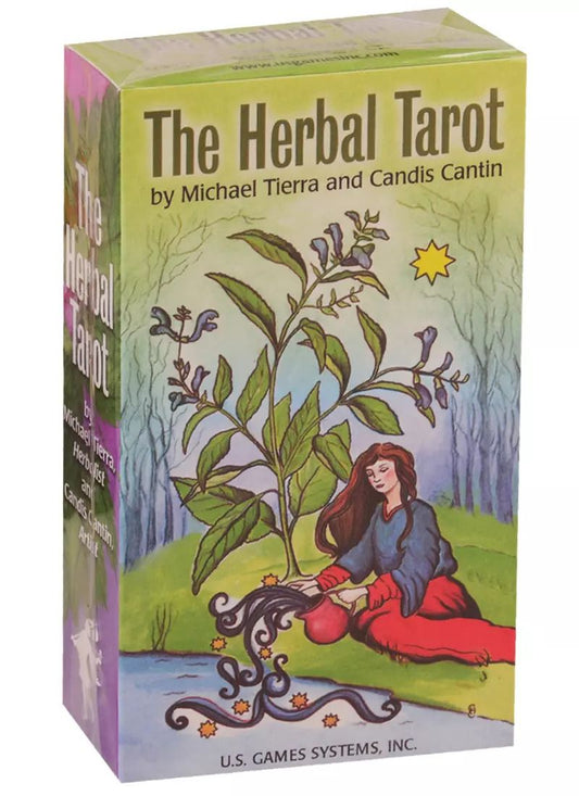 Обложка книги "Майкл Тьерра: The Herbal Tarot (78 карт + инструкция)"