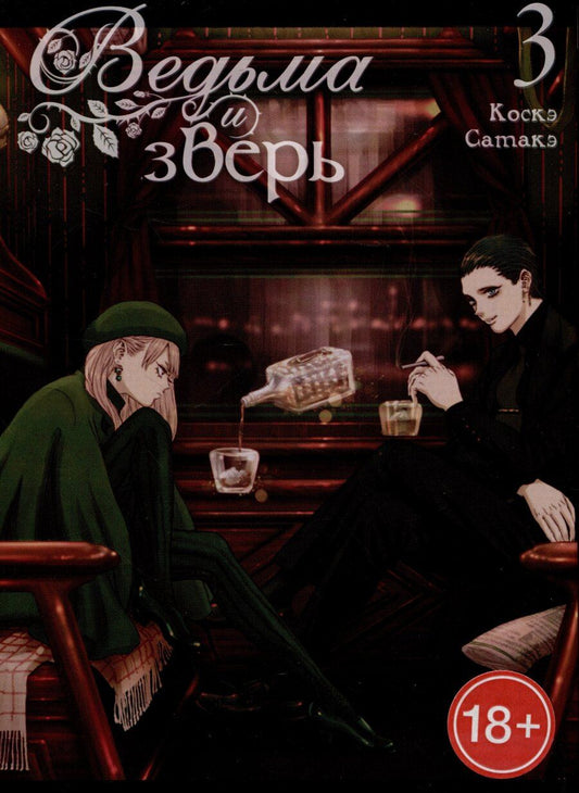 Обложка книги "Коскэ Сатакэ: Ведьма и чудовище. Том 3 (Ведьма и зверь / Majo to yajuu). Манга"