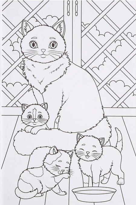 Фотография книги "Макси раскраска. Домашние животные"