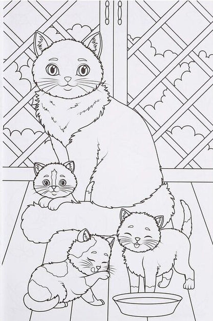 Фотография книги "Макси раскраска. Домашние животные"