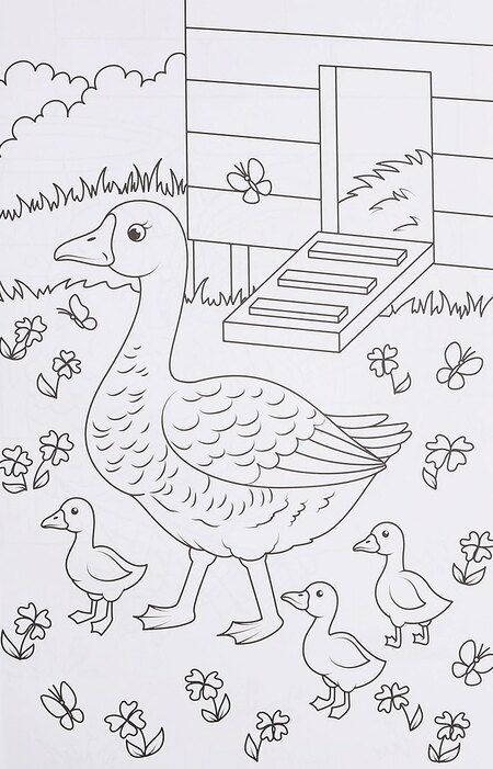 Фотография книги "Макси раскраска. Домашние животные"